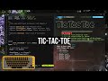 ASMR Programming - Tic Tac Toe NodeJs in NeoVim - No Talking