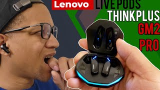 Lenovo thinkplus Live Pods: GM2 pro Bluetooth 5.3 True TWS earphones $11