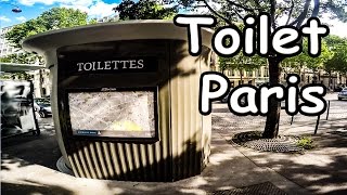 Public toilets in Paris