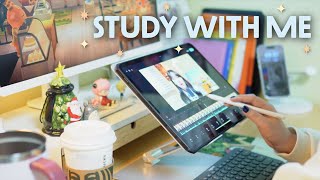 STUDY WITH ME :) 스타코어 이지수 실장님과 함께하는 Study and Work With me!