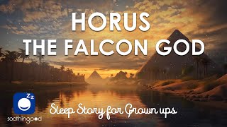 Bedtime Sleep Story | 👑 Horus the Falcon God 🦅 | Sleep Story for Grown Ups | Egyptian Mythology