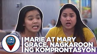 Marie at Mary Grace, nagkaroon ng mainit na komprontasyon | Camp Star Hunt