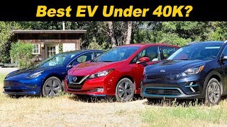 Model 3 vs Leaf vs Niro EV | The Newest "Budget" EVs Compared!