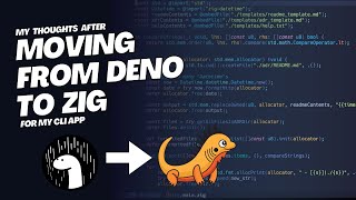 My thoughts on moving my CLI from Deno to Zig