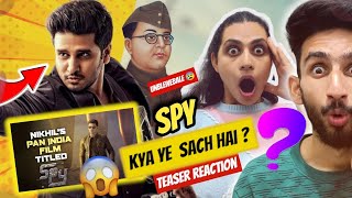 Spy Movie Teaser Reaction 😱 | Nikhil Siddharth