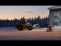 arvidsjaur airport snow removal 4k