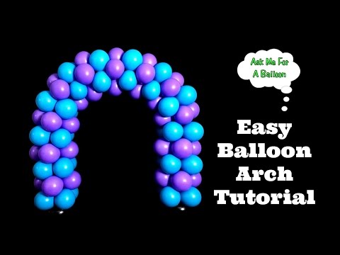Easy Balloon Arch Tutorial Easy Balloon Arch Tutorial