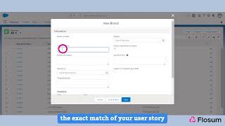 Create a Branch Using Flosum