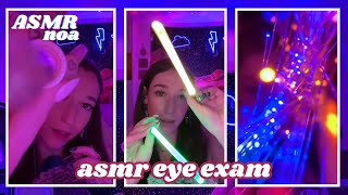 asmr eye exam with dr. noa 😌 | relaxing visuals \u0026 sounds