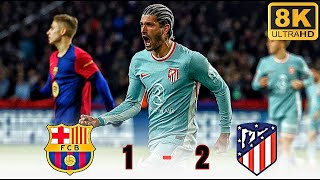 Barcelona vs Atletico Madrid Highlights \u0026 Goals | LaLiga 2024/25