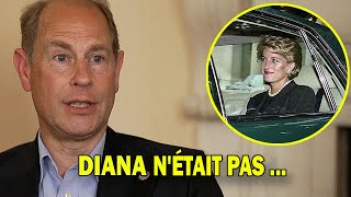 Le prince Edward brise ENFIN son silence sur Diana, et c'est mauvais