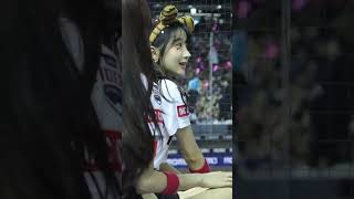 李珠珢(Lee Ju-Eun) 回眸一笑 #富邦悍將 #台北大巨蛋 #起亞虎 #kiatigers #cheerleader #치어리더 #이주은 #李珠珢