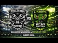 Rolleston Warriors v Linwood Keas 16 May 2026