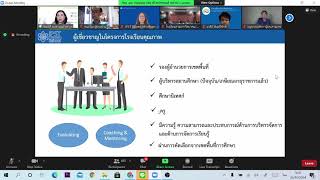 ประชุมชี้แจงแนวทางการติดตามประเมินผลโครงการโรงเรียนคุณภาพSMT ตามมาตรฐาน สสวท.