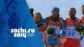 Alpine Skiing - Men's Super G - Kjetil Jansrud Wins Gold | Sochi 2014 Winter Olympics