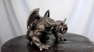 Ebros Gift Matador De Toros Winged Bull Horned Gargoyle Bellowing Statue 6\