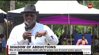 Calls for an end to abductions reverberate