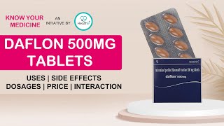 Daflon 500 Mg Uses Benefits Dosage Price Consumption Side Effects | Daflon Diosmin 500 Mg Tablets