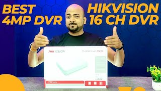 DVR Unboxing \u0026 First Look ⚡IDS-7116HQHI-M1/S 🔥 Best DVR - 16 Channel DVR #hikvision