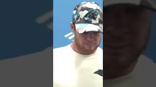 Was Panthers Quarterback Sam Darnold Crying? #nfl #shorts