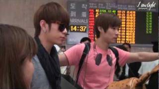 [Fancam] 110826 BEAST Junhyung @ Gimpo Airport back from Japan