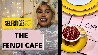 VLOG | SELFRIDGES | FENDI CAFE | Becky Campbell