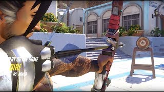 Overwatch: Hanzo sharpshooting - Ilios