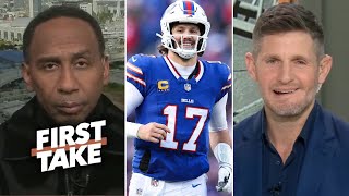 FIRST TAKE | No way in HELL to Josh Allen upset Mahomes in playoffs - Stephen A. on Chiefs vs Bills