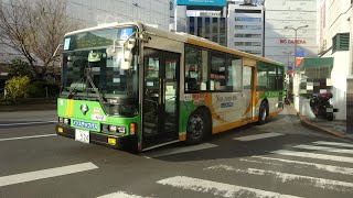 29【FHD30p】都営バス KL-MP37JK [王40]甲 池袋駅東口→王子駅･豊島五丁目団地･荒川土手･西新井大師経由→西新井駅 車窓･走行音 '19年12月15日