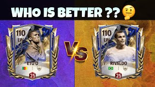 ETO VS RIVALDO WHO IS BETTER ?? (FC MOBILE) #fcmobile #fifamobile #eafcmobile