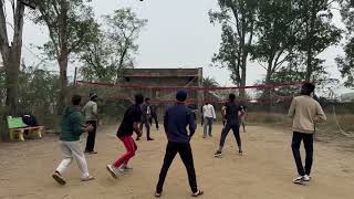 Indri Ground Practice Match 🏐Prem Indri ,Jagat Indri Vs Yudhister Indri ,Ved Indri ❤️😂