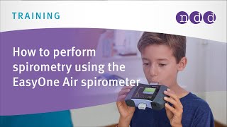 Spirometry training: How to perform spirometry using the EasyOne Air