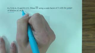 Dilating Coordinates Example 5