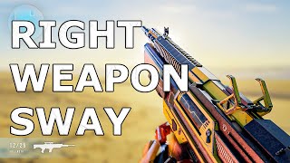 THE RIGHT WAY to IMPLEMENT WEAPON SWAY in UNITY(independent of FPS)