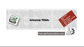 Working with Different Browsers using Selenium Web Driver (Selenium Titbits Series)