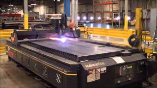 KOMATSU MODEL TWISTER TFP 3051 CNC FINE PLASMA CUTTER (2008) AVAILABLE AT HILCO AUCTION