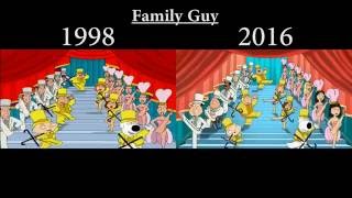 Family Guy Intro (1999 vs. 2016 Comparison)