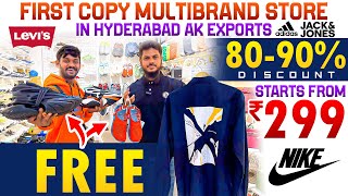 First Copy Store In Hyderabad| Multi Brand Copy Clothes Store In Hyderabad | Branded Mens Wear