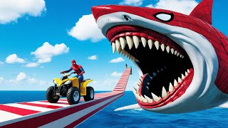 GTA 5 Epic Ragdoll - Spider-Man vs Color Minion Falls \u0026 Fails LIVE GTA V #shorts #gtav #shortsfeed