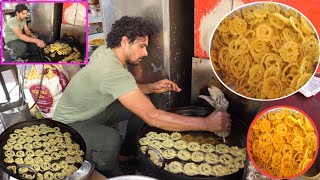 Street Style Jilebi | राजस्थान स्पेशल जलेबी | Sugar Jilebi | Rajasthan special jalebi | Hai Foodies