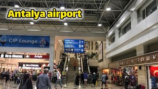 Antalya Airport Walking Tour: Antalya Airport Departures | Antalya Havalimani ✈️