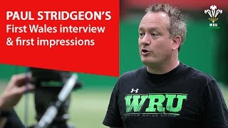 Paul Stridgeon joins Wales for Rugby World Cup 2015 | WRU TV