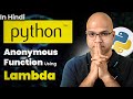Anonymous Function Using Lambda in Python | 35