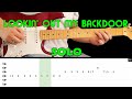 LOOKIN' OUT MY BACKDOOR - Guitar lesson - Guitar solo (with tabs) - CCR -  fast&slow