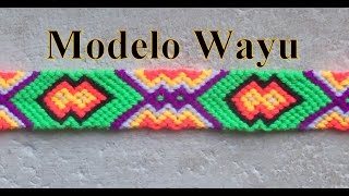 Pulsera de Hilo: Modelo Wayu