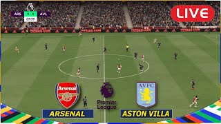 🔴LIVE : Arsenal vs Aston Villa | English Premier League 2024/25 | Full Match Live Streaming