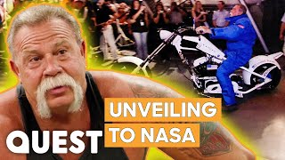 The Choppers Unveil The Space Shuttle Bike To NASA | American Chopper