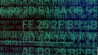 Binary Codes Background Stock Motion Graphics