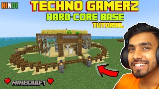 How to Make Techno Gamerz Minecraft Hardcore Base.
