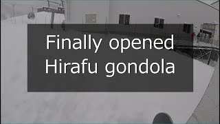 Niseko Diary Dec,18,2021 Finally opened Hirafu gondola